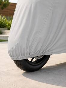 1pc Universal Motorcycle Cover - Dustproof & Waterproof Protective Design, Durable Oxford Fabric Material, Elastic Hem & Secure Buckle, Fits Most Motorcycles, All-Weather Outdoor Storage, Motorcycle Protective Cover, Multiple Colors Available - Multicolor - View 6