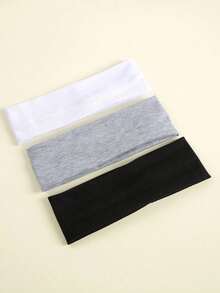Women's Bohemian Style Non-Slip Headband, Suitable For Yoga, Running, Fitness And Face Washing, Perfect Hair Accessory, Matches Various Outfits, Suitable For Outdoor Sports, Street Photography, Commuting, Campus, Back To School Season, Autumn, Deep Winter, Summer Travel, Beach Vacation, Fashionable Women's Hair Accessory - Multicolor - View 1