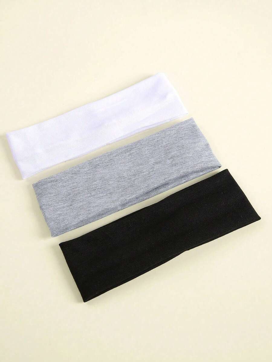 Women's Bohemian Style Non-Slip Headband, Suitable For Yoga, Running, Fitness And Face Washing, Perfect Hair Accessory, Matches Various Outfits, Suitable For Outdoor Sports, Street Photography, Commuting, Campus, Back To School Season, Autumn, Deep Winter, Summer Travel, Beach Vacation, Fashionable Women's Hair Accessory - Multicolor - View 1