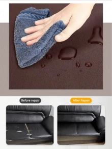 1Pc,Faux Leather Repair Patch - Self-Adhesive Faux Leather Fabric Patches For Sofas And Chairs, Quickly Repair Holes And Tears, Brown, Easy To Apply, Car Seat Repair, Furniture Repair, Fashion Design, Easy-To-Apply Tape - Multicolor - View 6