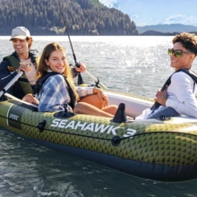 Barco Inflável Seahawk 3 Pessoas até 360kg 295cm Intex - A - Visão 2
