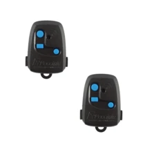 Kit 2 Controle Remoto Peccinin TX 3C Para Portão Eletrônico - Preto - Visão 3