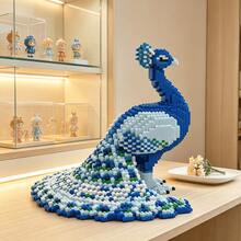 This 4467-Piece Peacock King Building Block Set Is Cute And Adorable, Making It A Perfect Gift For Couples And Parents. The Assembly Difficulty Is High. It's An Ideal Gift For Christmas, Halloween, And The Back-To-School Season. - Multicolor - View 6