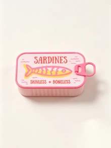 1 Set Vintage Sardine Mini Jewelry Storage Box, Earring Ring Necklace Compartment Storage, Portable Earring Box, Mini Jewelry Storage Box, Portable Ring Storage Box, Cartoon Fish Bone Jewelry Box, Travel Small Jewelry Storage Box - Multicolor - View 14