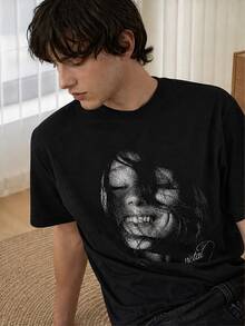 Women T-Shirts - 黑色 - 查看 3