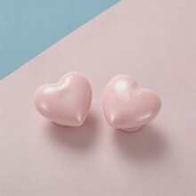 2pcs Cute Heart-Shaped Cabinet Handles, Solid Drawer Pulls, Colorful Decorative Furniture Knobs, Suitable For Baby Room And Kids Bedroom - Multicolor - View 9
