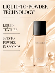 Dior Forever Foundation (Matte Finish) #ON, ukuran penuh 30ml, sampel 2.7ml. Hasil akhir matte yang lembut, mengontrol minyak, alami dan sempurna, tahan lama, mengunci warna, tekstur ringan, menghaluskan tekstur kulit. - MATTE#ON - View 10