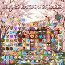100pcs Random Color 3D Cube Building Blocks Puzzle DIY Free Construction Stacking Toy, Large Block Design, Infinite Creative Shapes, Suitable For Children 3 Years Old And Above, Educational Early Learning Toy, Helps Develop Hand-Eye Coordination - 100-piece Large Building Blocks - View 4