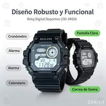 Couple Digital Watches - Black and White - View 4