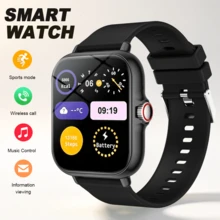 AZRTL 1pc Fashionable Unisex Sports Smart Watch, Wireless Calling, Step Counting, Calorie Tracking, Sports Mode, Stopwatch, Message Notification, Customizable Watch Face, Remote Camera Control, Distance Tracking, Music Playback, Multi-Function Smart Watch, Suitable As A Gift - Multicolor - View 10