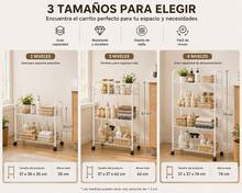Carrinhos de armazenamento - 4 Baldas - Ver 4