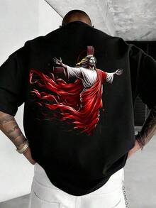 Camisetas de hombre - Negro - Ver 3