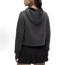 Lululemon Scuba Oversized Half-Zip Hoodie | Cotton-Blend Fleece Pullover, Boxy Short Fit With Kangaroo Pocket - 芝麻灰 - 查看 2
