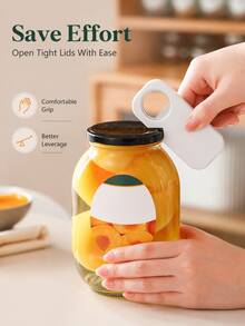 3/1pc 5-In-1 Multifunctional Bottle Opener, A Can Opener Designed For People With Weak Hands And The Elderly, Easy Twist-Open Lid Opener, Suitable For Cans, Beer Bottles, Pull-Tabs, And Ring-Pulls, Ergonomic Kitchen Gadget - Multicolor - View 8