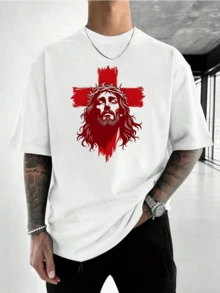 Men T-Shirts - 白色 - 查看 2