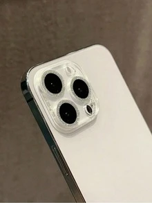 Flash Camera Lens Protector Compatible With Iphone 17 Pro Max, Transparent Lens Protection Glass, Compatible With 17, 17 Air And 17 Pro Rear Camera Cover - Silver - View 4