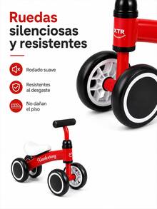Kids Balance Bikes - Red - View 4