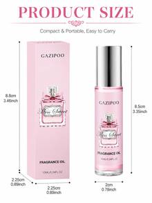 10ML Floral Fruity Fragrance Oil For Women, Long Lasting Roll On Perfume Oil, Sweet Feminine Scent, Portable Travel Size Body Fragrance, Daily Wear Gift - Multi Scents - View 5