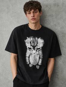 Women T-Shirts - 黑色 - 查看 2