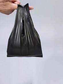 Kantong Plastik Mini, Kantong Sampah Kecil, Hitam, Cocok Untuk Meja, Mobil, Dapur, Sekop Pembersih Kotoran Hewan Peliharaan Sekali Pakai, Cocok Untuk Kucing dan Anjing - kantong sampah - View 2