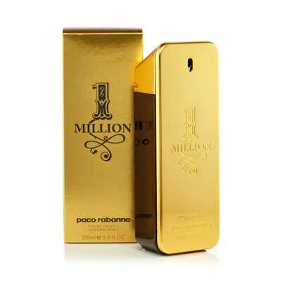 Paco Rabanne Rabanne 1 Million Eau de Toilette - Fragancia de diseñador de larga duración para hombre con mandarina, canela y ámbar - Perfume de lujo en spray para hombre
