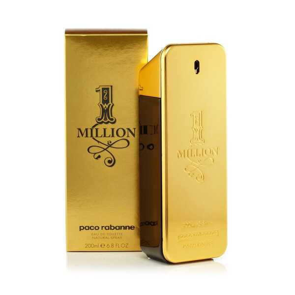 Paco Rabanne Rabanne 1 Million Eau de Toilette - Fragancia de diseñador de larga duración para hombre con mandarina, canela y ámbar - Perfume de lujo en spray para hombre