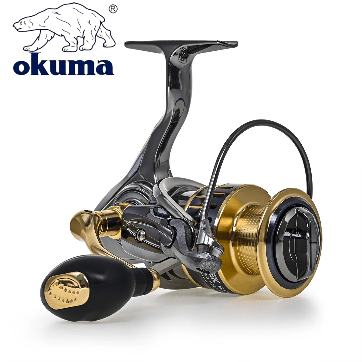 O Ku Ma Spinning Reel, 18KG Drag, 13+1 Bearings, Metal Spool Saltwater Fishing Reel - Multicolor - View 1