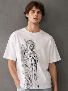 Women T-Shirts - 白色 - 查看 2