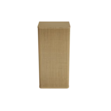 With Storage Bathroom Cabinet Natural Made Of Wood - 橡木 - 查看 5
