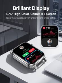WATCH28 42mm Mini 升級版智慧手錶，智慧通話手錶，整合鋅合金，心率監測、真實血氧監測、睡眠監測、運動、運動計步 - 彩色 - 查看 4