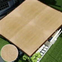 95% UV Block HDPE Breathable Sun Shade Sail, Waterproof & Weather-Resistant, With Reinforced Metal Grommets, Foldable Outdoor Sun Canopy, Suitable For Patio, Backyard, Garden, Pool, Balcony, RV And Pet Area - Multicolor - View 3