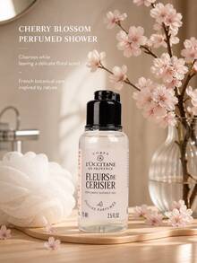 L'Occitane Sweet Cherry Blossom Shower Gel 75ml, Rich Creamy Texture, Easy Lather, Sweet Cherry Blossom Scent, Suitable For Travel - Sweet Cherry Blossom Shower Gel 75ml - View 2