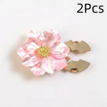 1Pc/2Pcs Floral Seamless Button Set, Decorative Clip-On Shirt Buttons, Women's Shirt Collar/Cuff Decorative Buttons, Quick Detach And Install - Multicolor - View 18