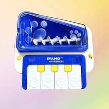 Self-Play Music Piano Snack Launcher, Indoor/Outdoor Pet Toy For Dogs And Cats, With Bouncing Sound Effects And Melody Games - Multicolor - View 10