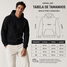 CONJUNTO LISO DE BLUSA E CALÇA DE MOLETOM CANGURU COM BOLSO E CAPUZ BLUSA  ESTILO STREETWEAR CASUAL MODA INVERNO AGSALHO PREMIUM CONFORTAVEL - Preto - Visão 3