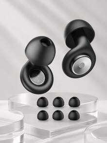 Reusable Noise-Canceling Earplugs, Sleep Earplugs, Silicone Earplugs With Storage Case And Multiple Earbud Tips, Noise Isolation, Suitable For Sleep, Study, Work, Back To School And Daily Essentials - Multi-color - View 5