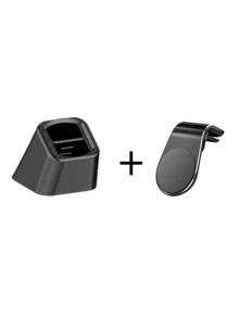Car Phone Holder Base - Universal Holder Base Air Vent Clip Style Universal Phone Navigation Holder Base Adjustable Dashboard And Air Vent Clip Installation, L-Shaped Design, Suitable For Most Phone Holders, With Adhesive Dashboard Phone Holder Base Easy Installation Strong Stability This Base Can More Effectively Protect The Air Vent Area In The Car Essential Car Accessory For Drivers - AA - View 13