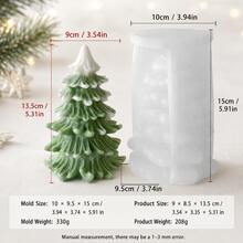 Mini Snow-Covered Christmas Tree & Holly Leaf Silicone Mold, Realistic Snow-Topped Tree Design With Delicate Layered Texture, Compact Size, Suitable For Aromatherapy Candle Inlay Decor, Standalone Small Candles, Handmade Soap Accessories, Decoration And Resin Micro Landscapes, Compatible With Christmas-Themed Candle Creations, Create Winter Atmosphere Desktop Decor, Can Be Used As Holiday Handmade Gift Material - Silicone Mold - View 17