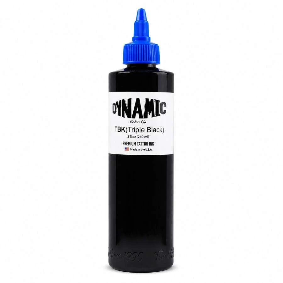 DYNAMIC COLOR CO Dynamic Triple Black Professional Tattoo Ink 8oz
