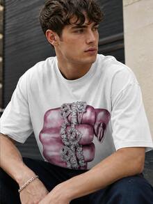 Women T-Shirts - 白色 - 查看 4