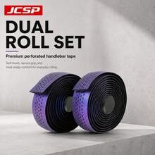 JCSP Purple Mummy Bicycle Handlebar Tape, Unique Highly Attractive Design, Shock-Absorbing Protection, Soft Grip, Road Bike Handlebar Tape, Compatible With Various Road Bikes - Multicolor - View 3