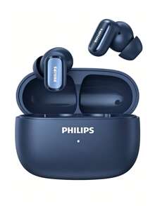 PHILIPS Earbud Bluetooth Nirkabel Sejati Semi-In-Ear Mini untuk Olahraga Lari, Musik, Panggilan, Peredam Kebisingan, Bass Dalam, Gaming, Kompatibel dengan Huawei dan Apple TAT2569 - View 9