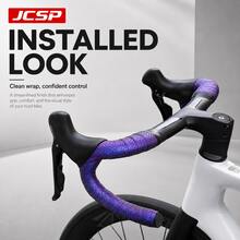 JCSP Purple Mummy Bicycle Handlebar Tape, Unique Highly Attractive Design, Shock-Absorbing Protection, Soft Grip, Road Bike Handlebar Tape, Compatible With Various Road Bikes - Multicolor - View 7