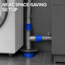 Multi-Port Floor Drain Pipe Splitter, Anti-Odor Sewer Connector For Washing Machine & Basin, Universal Bathroom Drainage Adapter - Multi-color - View 8