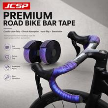 JCSP Purple Mummy Bicycle Handlebar Tape, Unique Highly Attractive Design, Shock-Absorbing Protection, Soft Grip, Road Bike Handlebar Tape, Compatible With Various Road Bikes - Multicolor - View 2