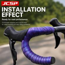 JCSP Purple Mummy Bicycle Handlebar Tape, Unique Highly Attractive Design, Shock-Absorbing Protection, Soft Grip, Road Bike Handlebar Tape, Compatible With Various Road Bikes - Multicolor - View 8