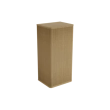 With Storage Bathroom Cabinet Natural Made Of Wood - 橡木 - 查看 8