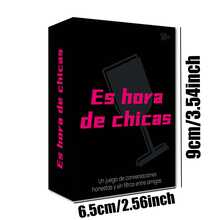 New Spanish Language Tabletop Card Game, Includes 55 Adventure Girls Night Game Cards, Fun Conversation Question Card Game Suitable For Adult Girls Party Gathering, Perfect Holiday Gift/Valentine's Day Gift - Multicolor - View 7
