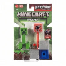 Mattel Official Minecraft Redstone Figure With Movable Joints And Redstone Circuit Mechanism, Building Block Compatible Model, Birthday Gift Toy Set For Boys 7-14 Years Old - Multicolor - View 4