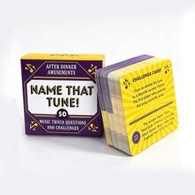 How Welldo You Know Me? Family Party Entertainment Game Cards After-Dinner Leisure Activity Cards Christmas Entertainment Game Cards Travel-Friendly Gifts For Dating Small-Sized Cards Are Easy To Carry,Christmas Games,Board Games,Card Games, - Multicolor - View 18